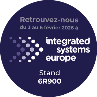 Retrouvez-nous à Integrated Systems Europe - Stand 6R900